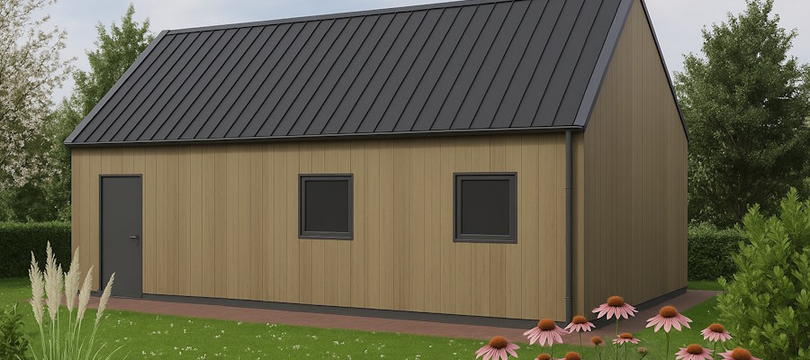 Prefab schuren mag je in veel gevallen vergunningsvrij bouwen